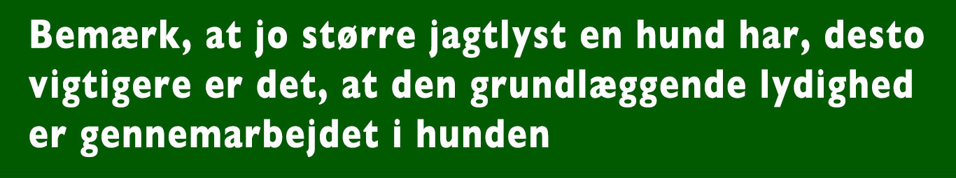 jo større jagtlyst